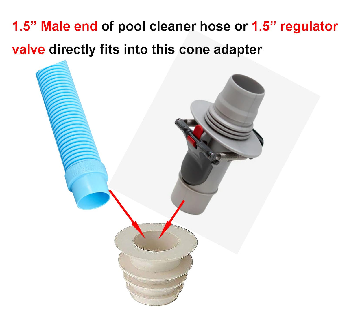 ATIE two-pack packaging indicates replacement parts for pool maintenance