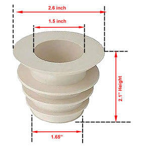 ATIE valve cuff cone inside-skimmer maintains strong suction and reduces leaks