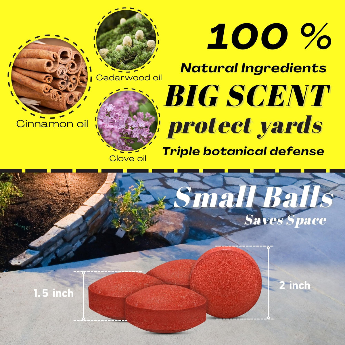 Atindirey all-weather-use repellent works both outdoors and indoors.
