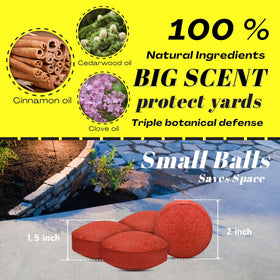 Atindirey all-weather-use repellent works both outdoors and indoors.
