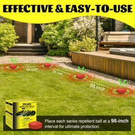 Atindirey coverage-1200sqft-18pack suits larger yards and spaces.