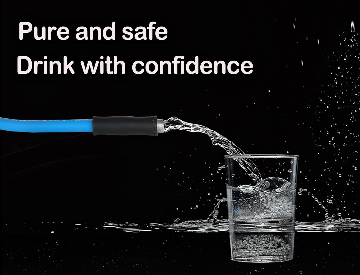 Atlantic food-grade silicone inner tube shown for safe drinking water.