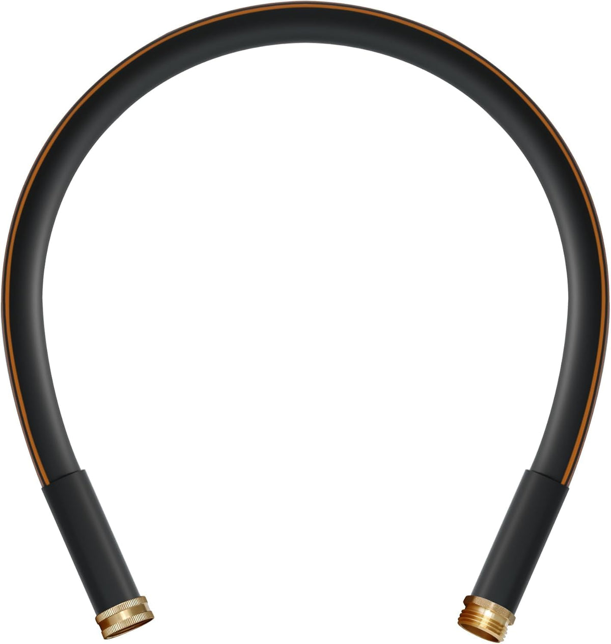 Atlantic heavy-duty garden hose in black for versatile outdoor watering.