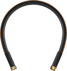 Atlantic heavy-duty garden hose in black for versatile outdoor watering.