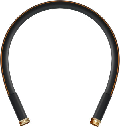 Atlantic heavy-duty garden hose in black for versatile outdoor watering.