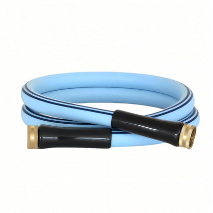 Atlantic heavy-duty blue garden hose 6 ft with female-to-female ends for versatile connections