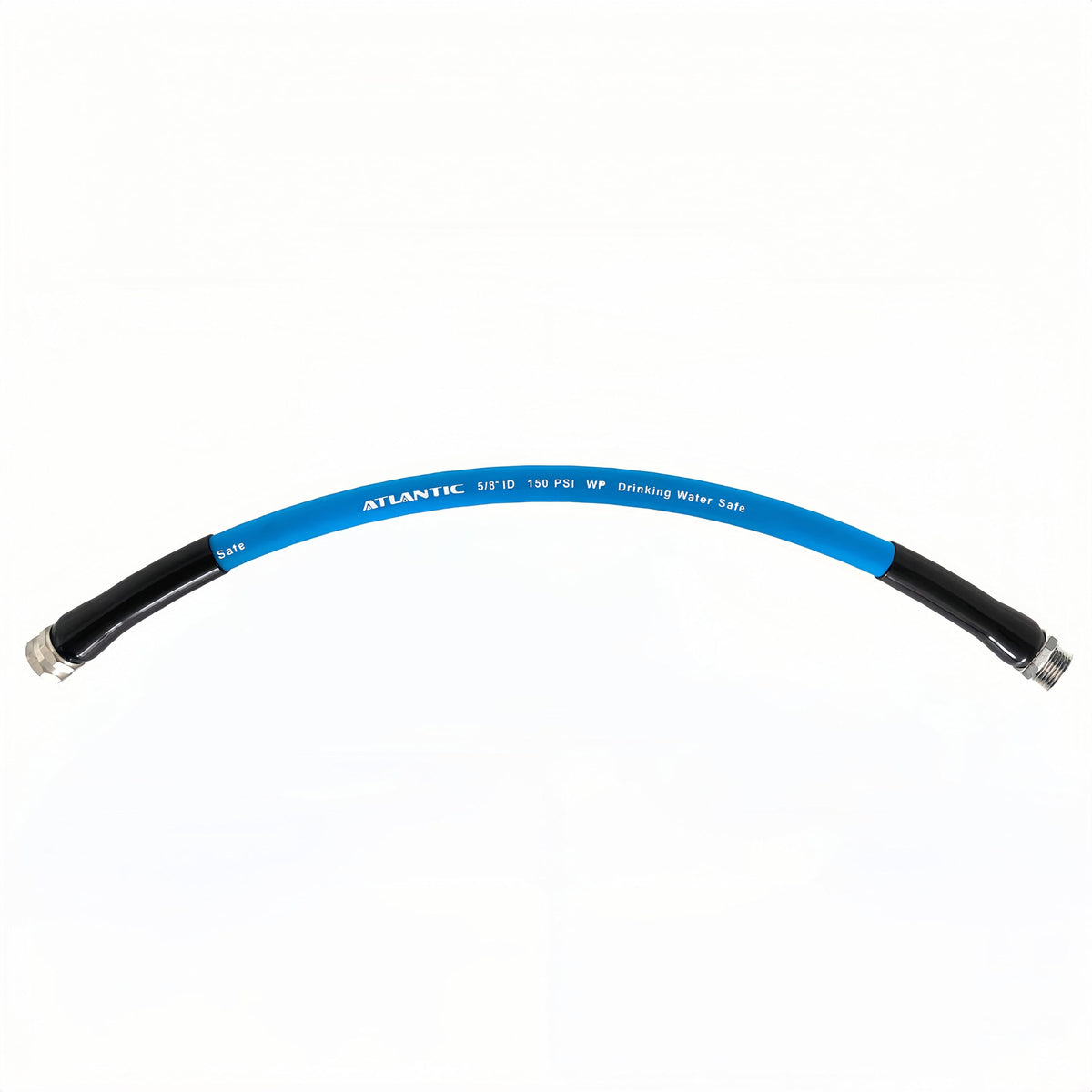 Atlantic RV water-safe hose 2 ft extension for clean drinking water on the road.