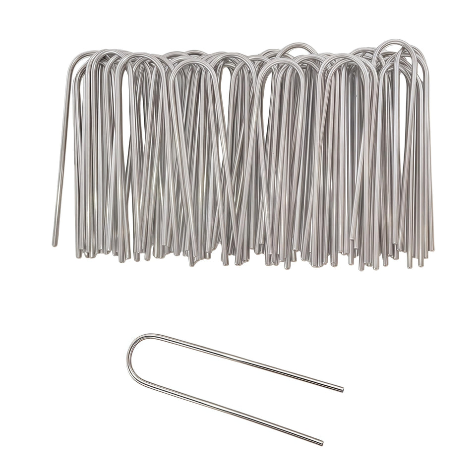 Atlantic stainless landscape stakes 4in in-ground anchor for secure garden borders.