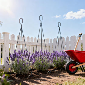 Atlantic stainless landscape stakes ideal for multi-purpose garden and farm tasks.