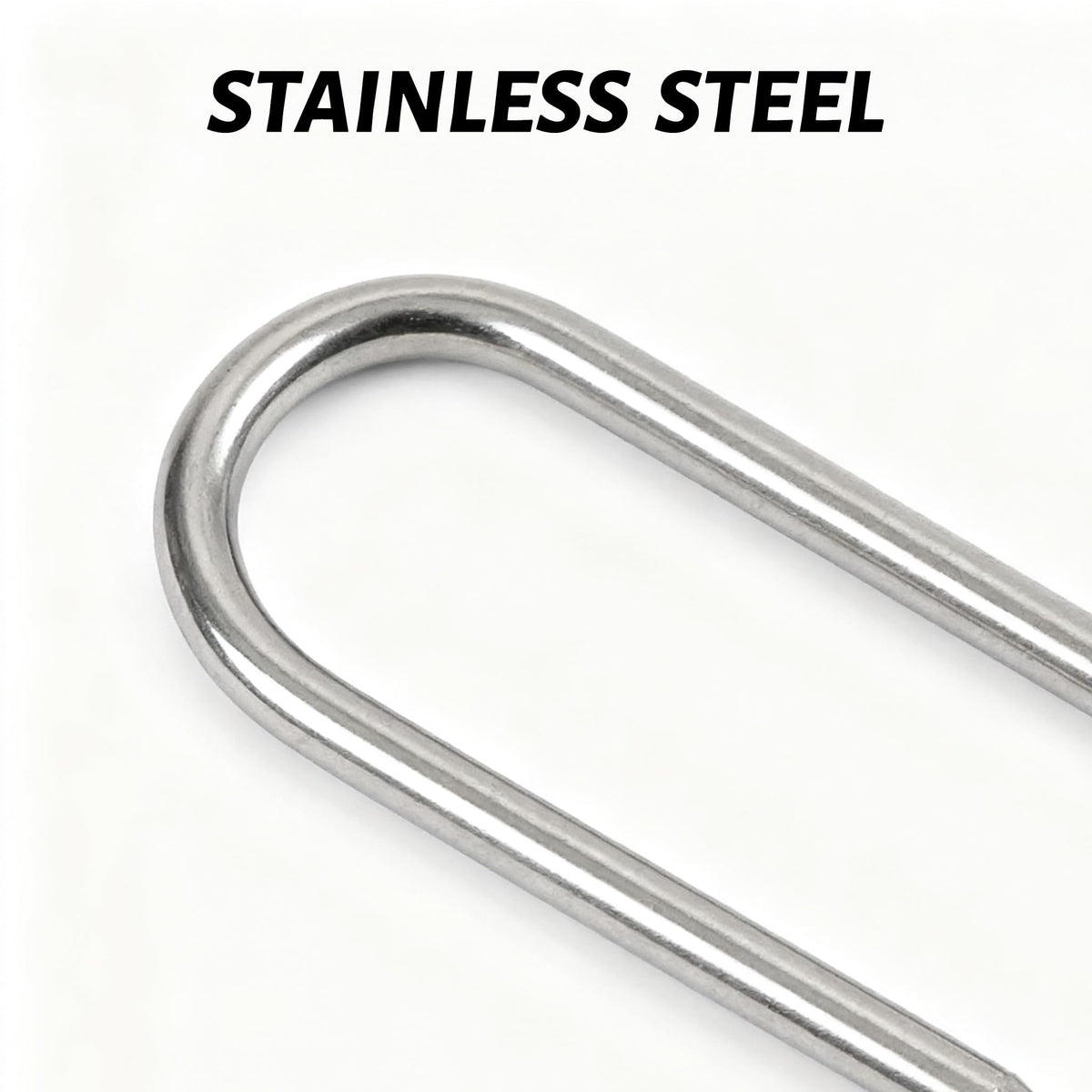 Atlantic stainless landscape stakes secure hoses and irrigation lines.