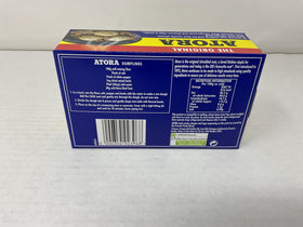 Atora Shredded Beef Suet 2-pack shown with ingredients for hearty pies