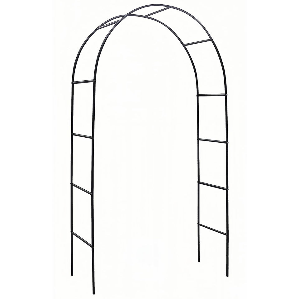 ATR ART TO REAL Garden Arch front view, a sturdy outdoor focal point for weddings and events.