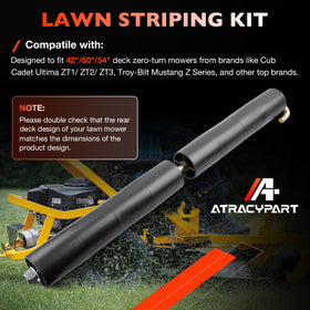 ATRACYPART 19A70060 compatible with Cub Cadet ZT1 Ultima 42-inch deck.