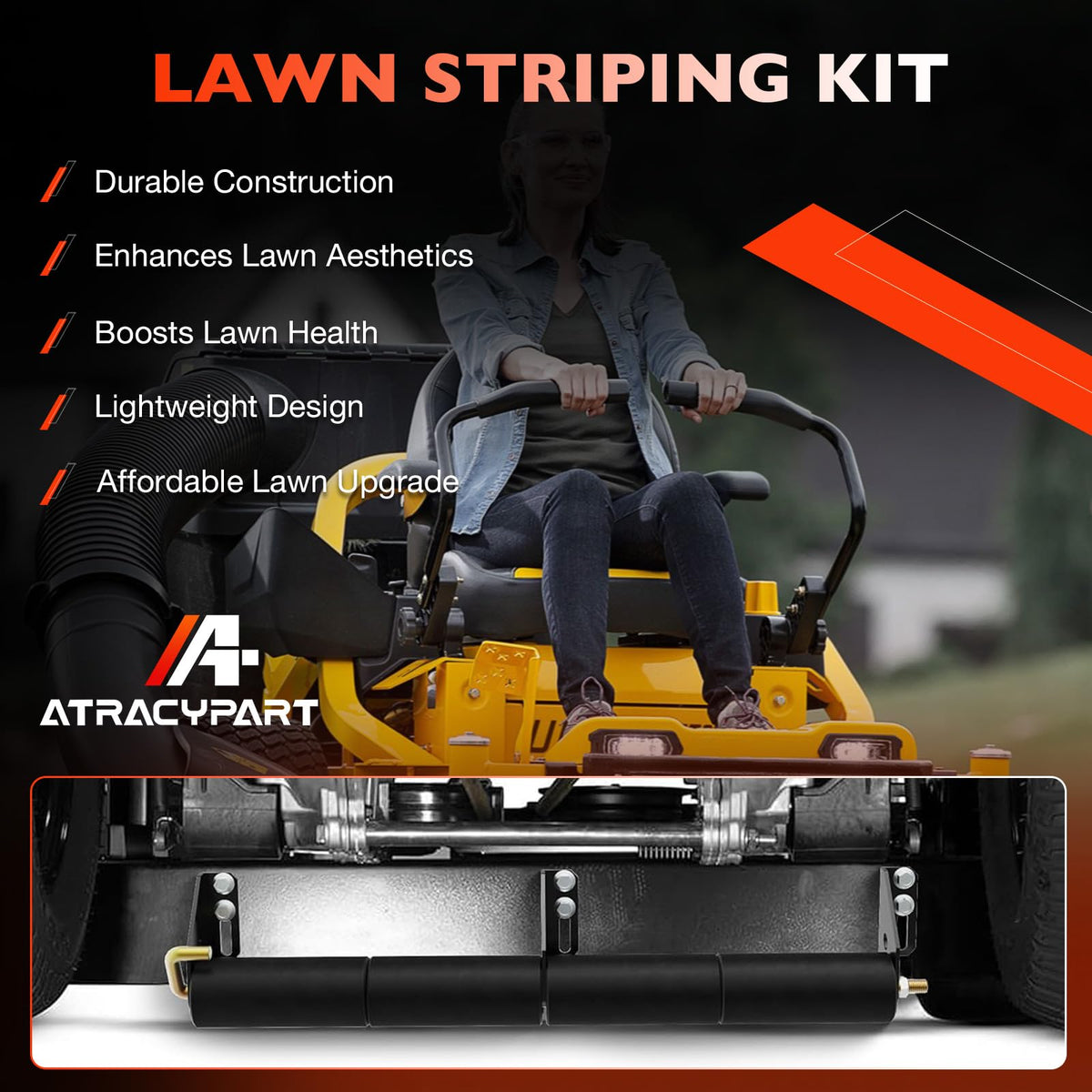 ATRACYPART 19A70060 compatible with Cub Cadet ZT1 Ultima 50-inch deck.