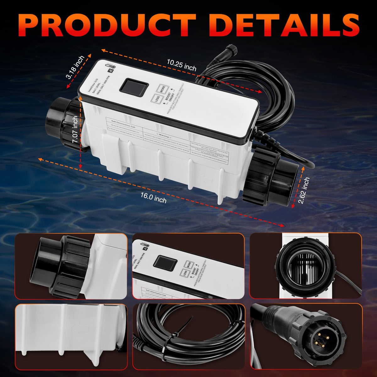 ATRACYPART IC40 warranty support image noting a 1-year limited warranty.
