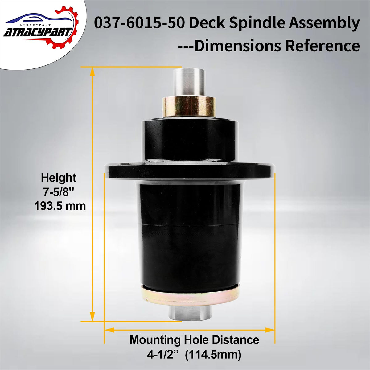 ATRACYPART OE replacement 037-6015-00/50 spindle for common models