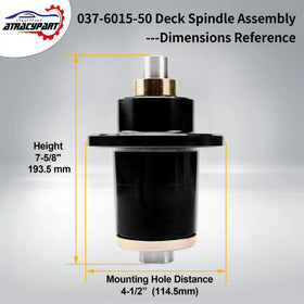 ATRACYPART OE replacement 037-6015-00/50 spindle for common models