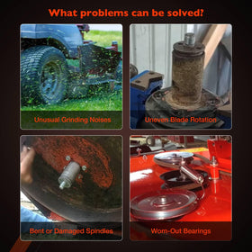 ATRACYPART spindle deck compatibility—fits Ikon-X 52 and Gravely 52 decks.