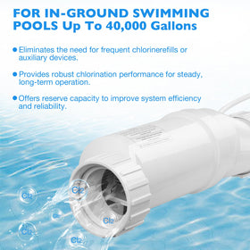 ATRACYPART T-15 installation with 13.5 ft cable simplifies pool setup.
