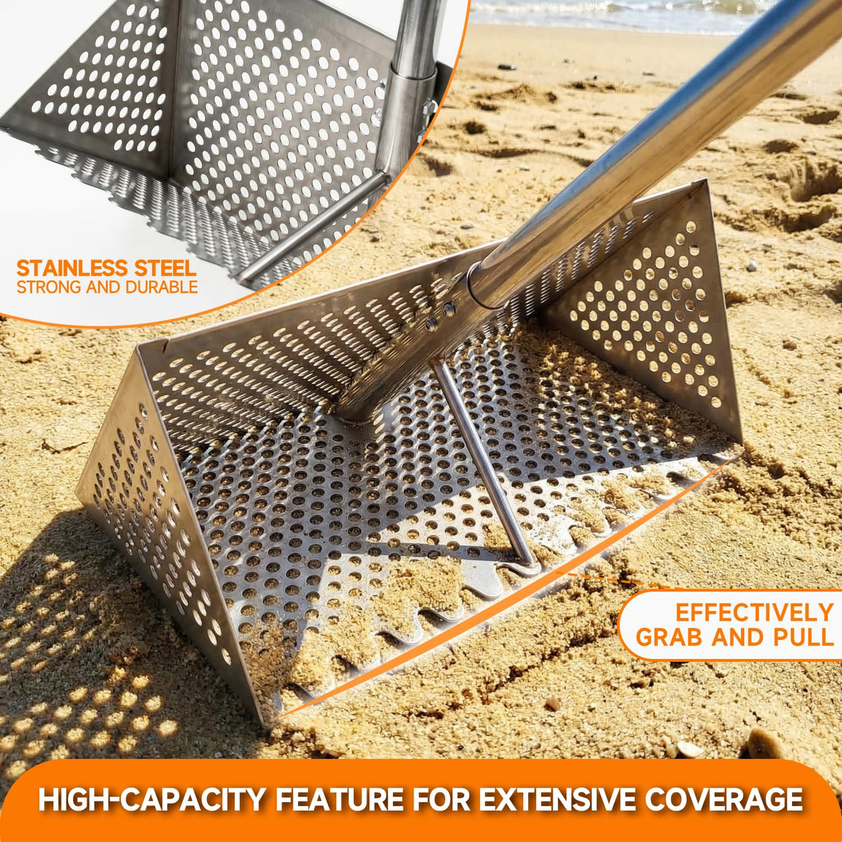ATSARIUM Stainless steel construction resists rust in sun and salt