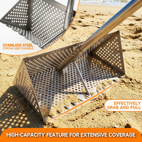ATSARIUM Stainless steel construction resists rust in sun and salt
