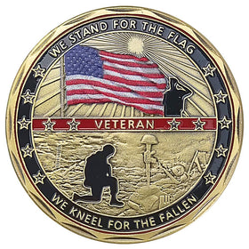 AtSKnSK US military coin front view with display-ready inscription
