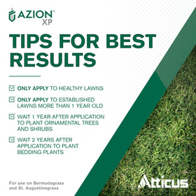 Atticus Azion XP supports St. Augustine turf while suppressing weeds.