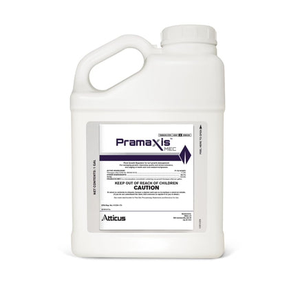 Atticus Pramaxis MEC bottle with easy-mix formulation for efficient turf growth control.
