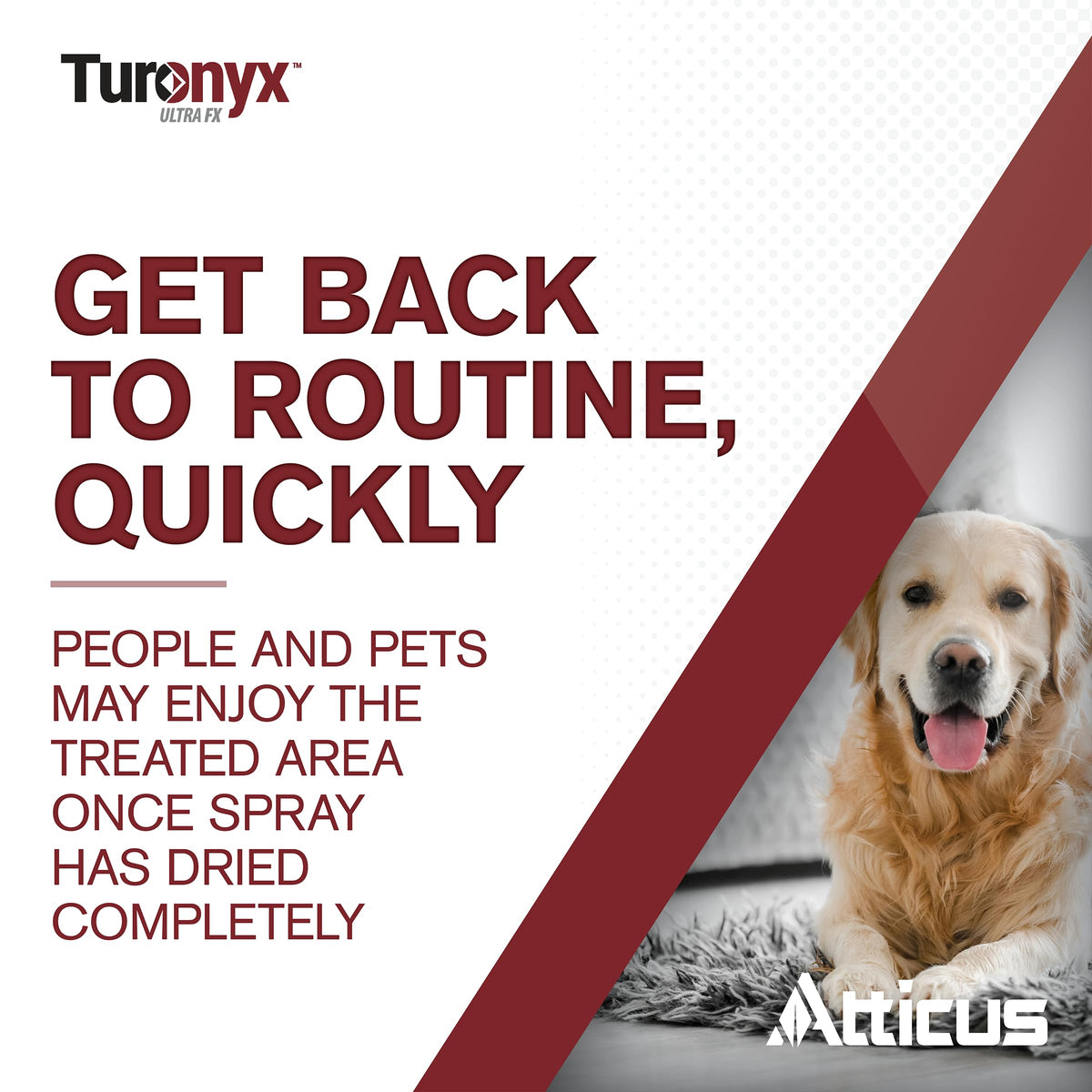 Atticus Turonyx Ultra FX outdoor perimeter application protecting entryways