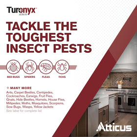 Atticus Turonyx Ultra FX spray nozzle demonstrating even indoor application