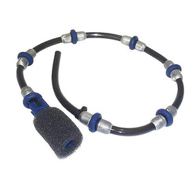 ATIE 3900 Sport sweep hose with tail scrubber cleans pool floor and walls.