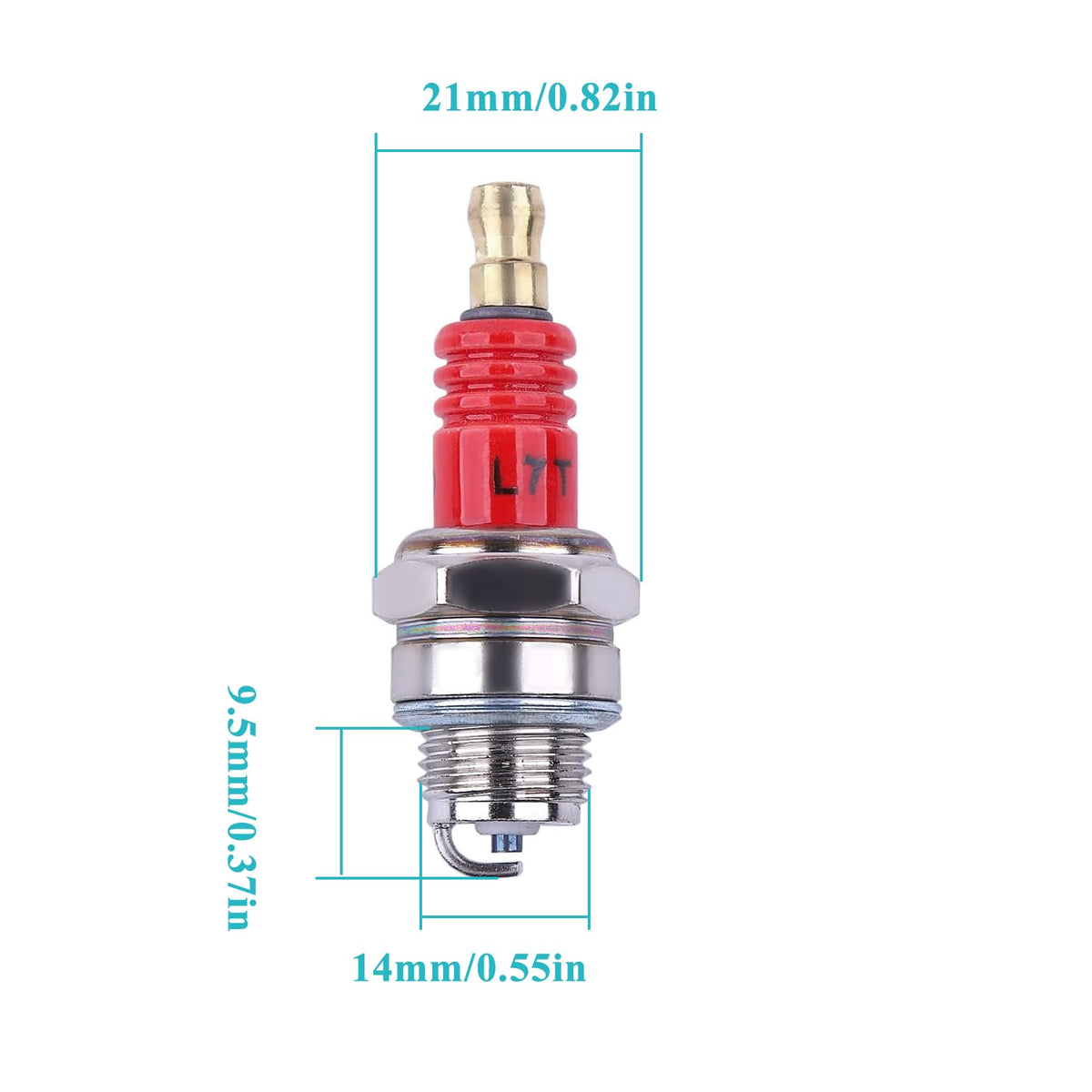 Atunee 3-pack spark plug packaging ready for quick replacement