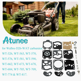 Atunee carburetor repair kit walbro-k10-wat-parts displayed for versatile replacements.