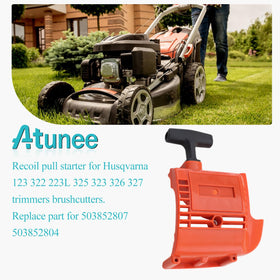 Atunee Recoil Pull Starter compatible models showcases broad Husqvarna compatibility.