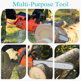 Atunee sprocket clutch drum in use on professional saws.