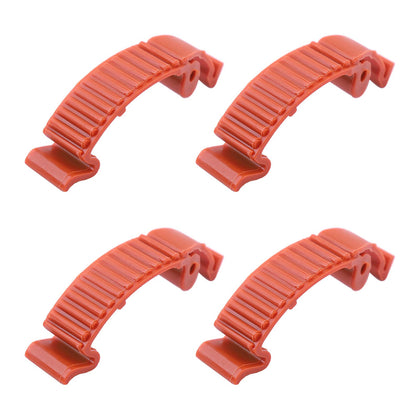 Atunee top cylinder cover snap clip buckle for Husqvarna chainsaws; compact and durable.