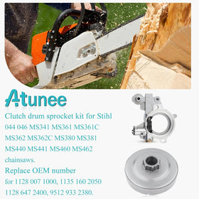 Atunee worm gear bearing close-up for durable clutch operation