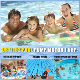 ATVMaster B2853 built-in thermal protection prevents motor overheating