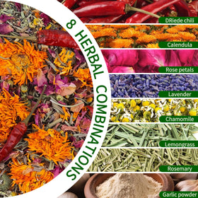 AUBOEAY coop odor-control dried herbs in coop for odor reduction.