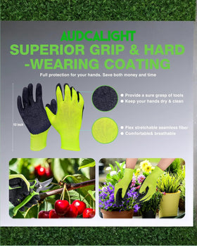 AudcaLight gift-ready gardening kit for plant lovers