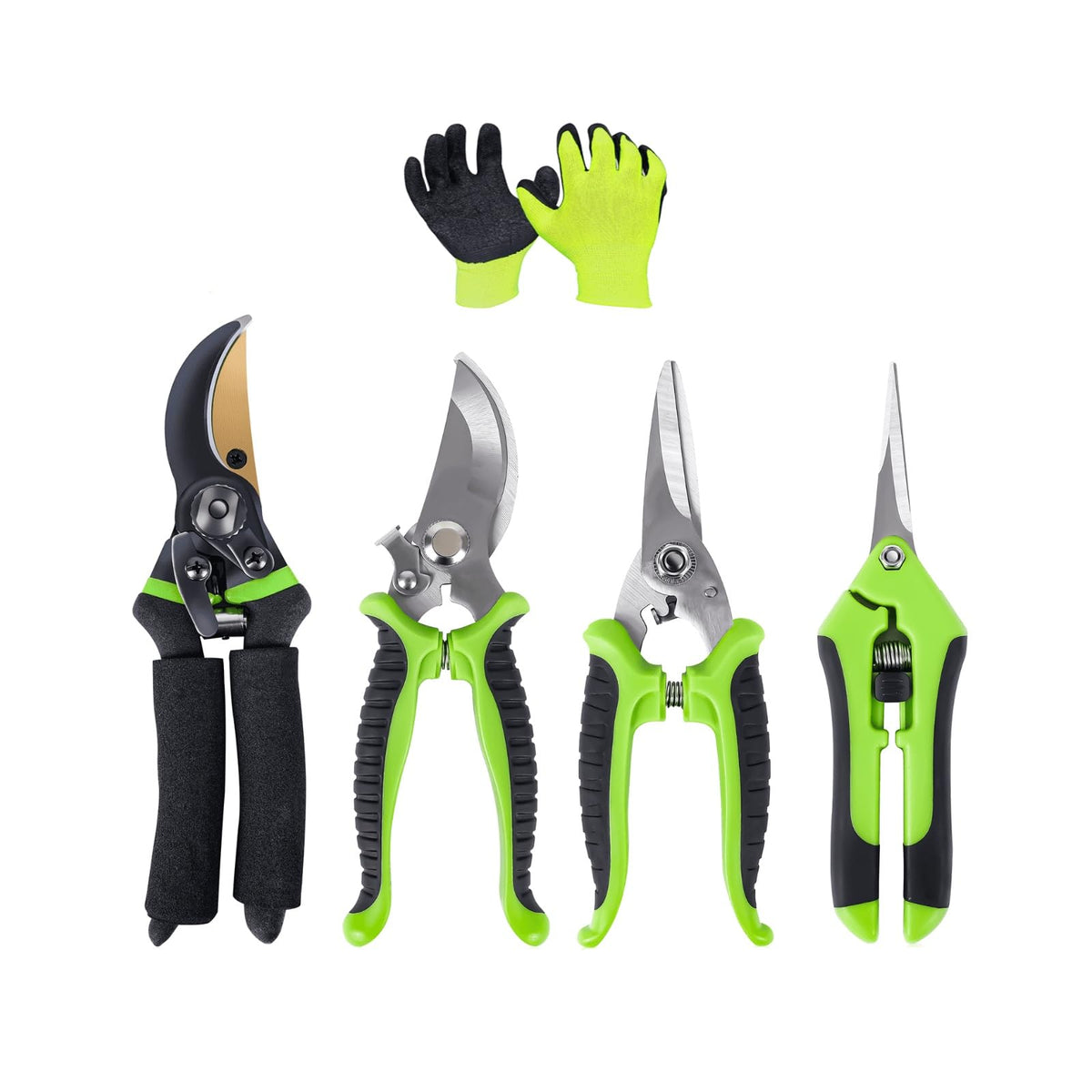 AudcaLight titanium blade bypass shears for precise pruning
