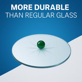 Audio-Visual Direct 8mm tempered glass delivers durable, scratch-resistant surface.