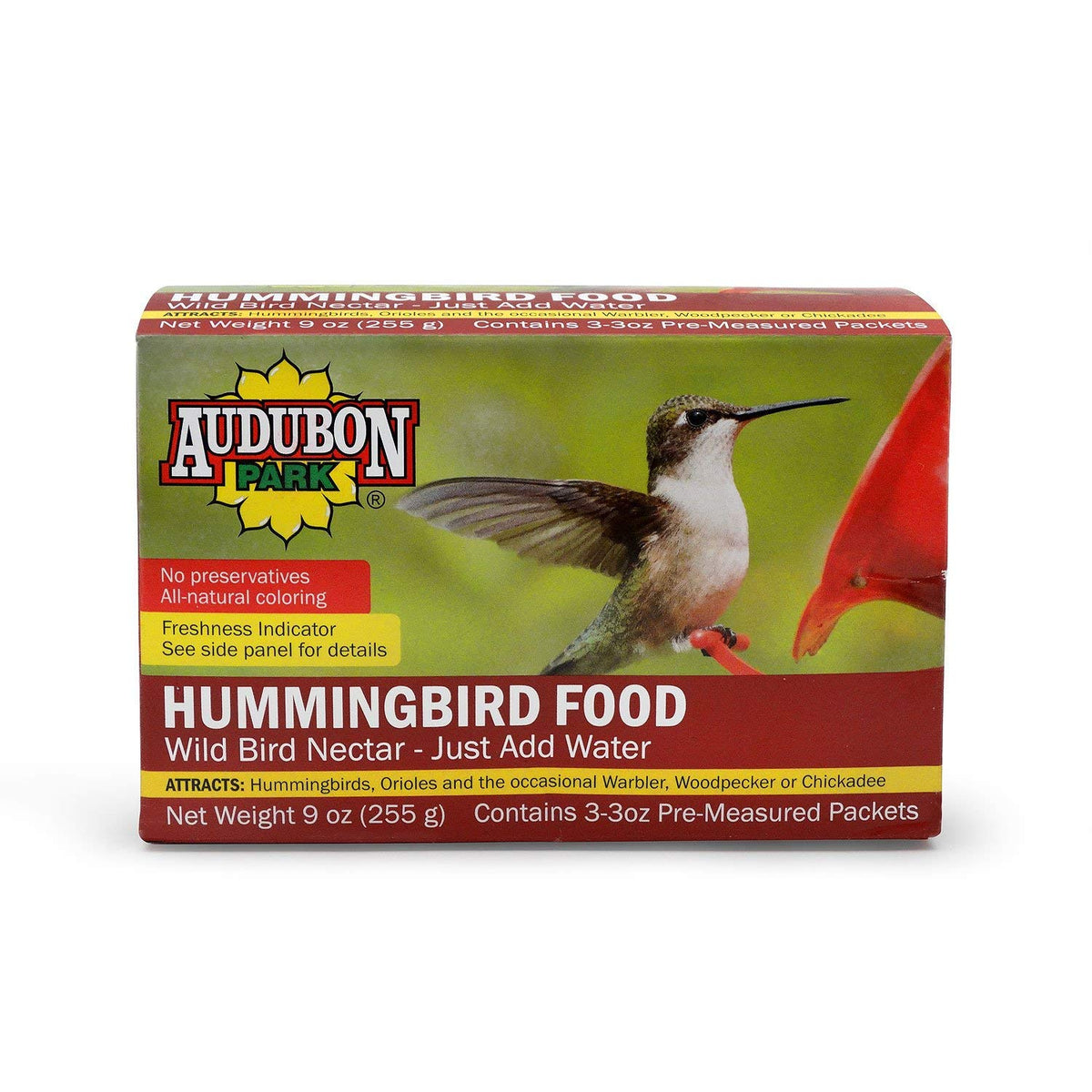 Audubon Park 1661 three-ounce packet for quick nectar preparation.