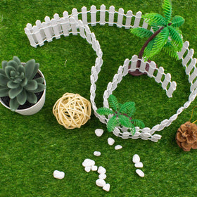 AUEAR color-coated fence enhances whimsical miniature displays