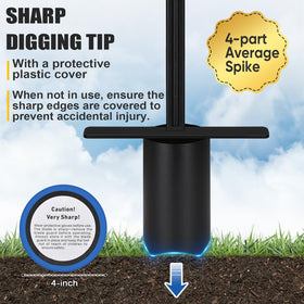 AugFir golf hole cutter prepares a 6-inch cup with accurate sizing on greens.