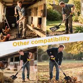 AugFir ergonomic D-handle design for comfortable grip and stable operation.