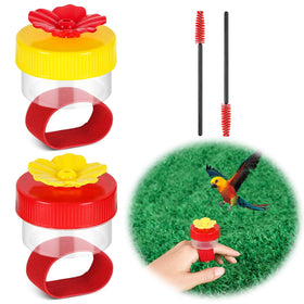 AUGHOA durable transparent plastic feeders endure outdoor use