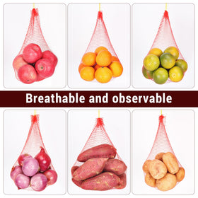 AUGHOA Tough polypropylene material ensures durable, reusable fruit nets.