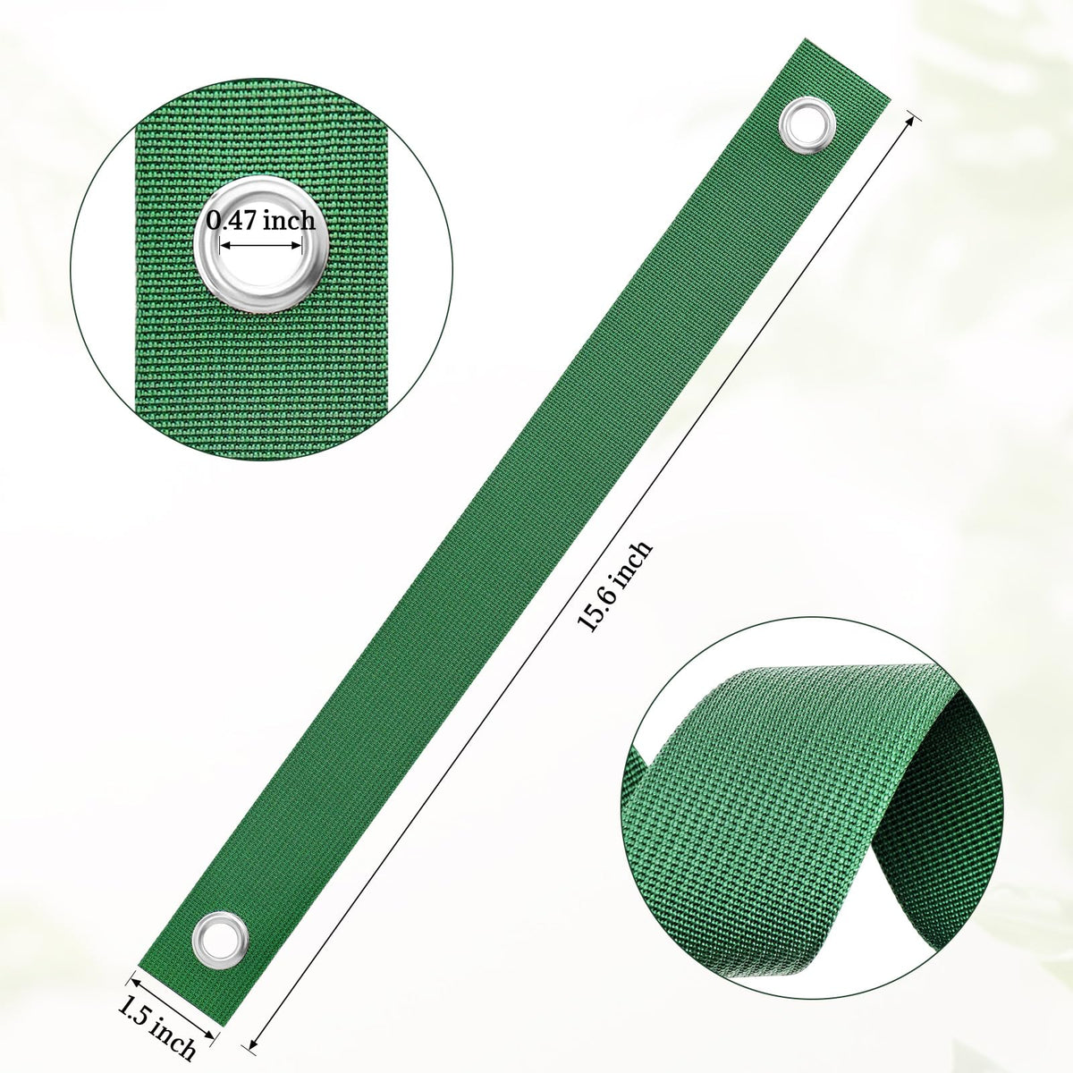 AUGHOA 15-8in straightening strap fixes leaning trees for upright growth.