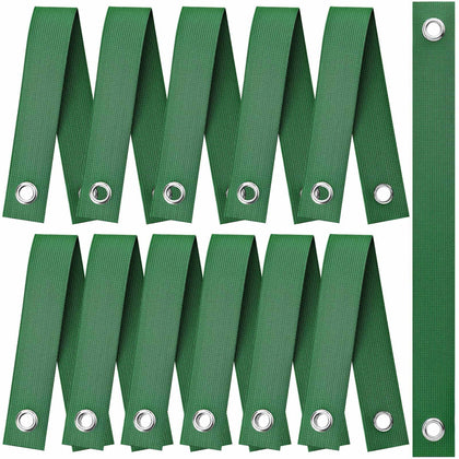 AUGHOA tree straps staking 12pc set supports saplings during planting.
